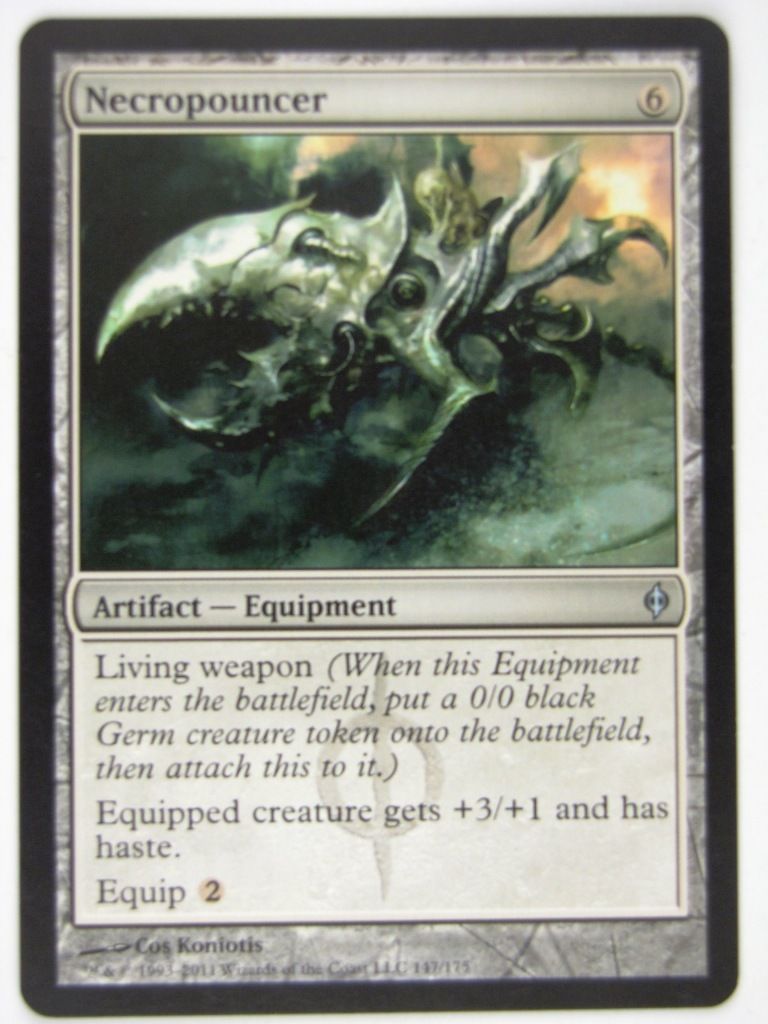 MTG Magic: the Gathering Cards: NECROPOUNCER: NPH