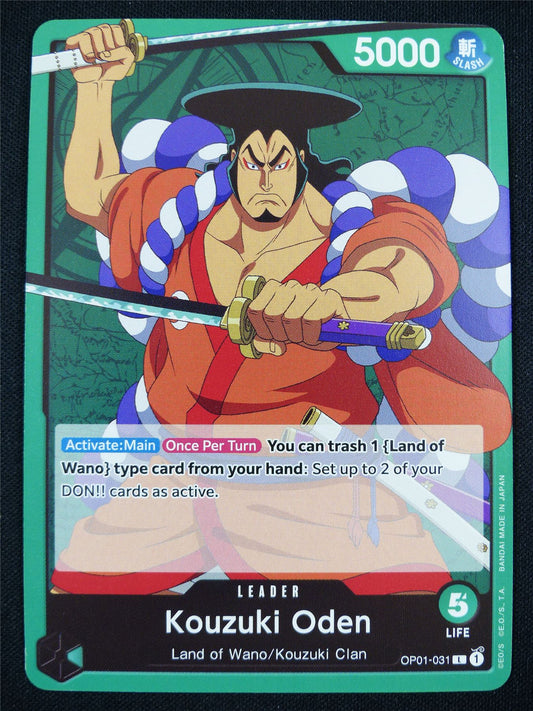 Kouzuki Oden OP01-031 - One Piece Card #28Q