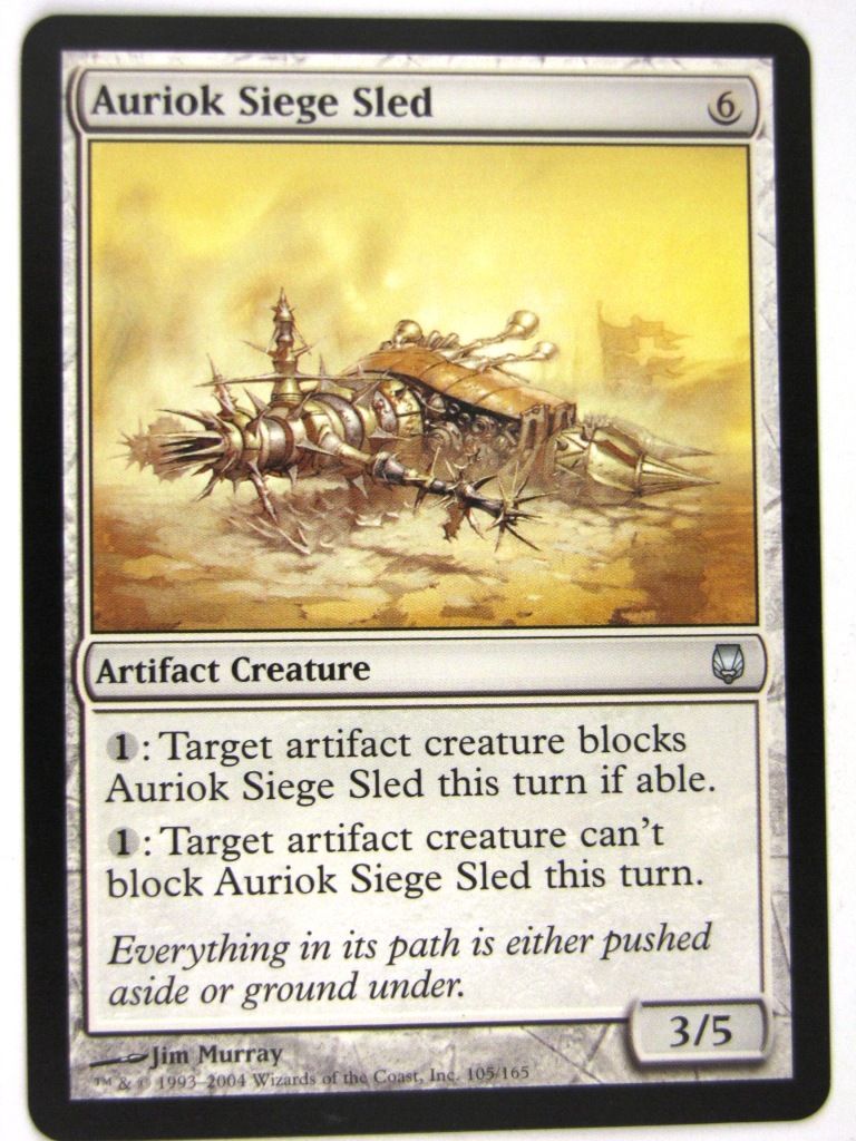 MTG Magic: the Gathering Cards: AURIOK SIEGE SLED: DST