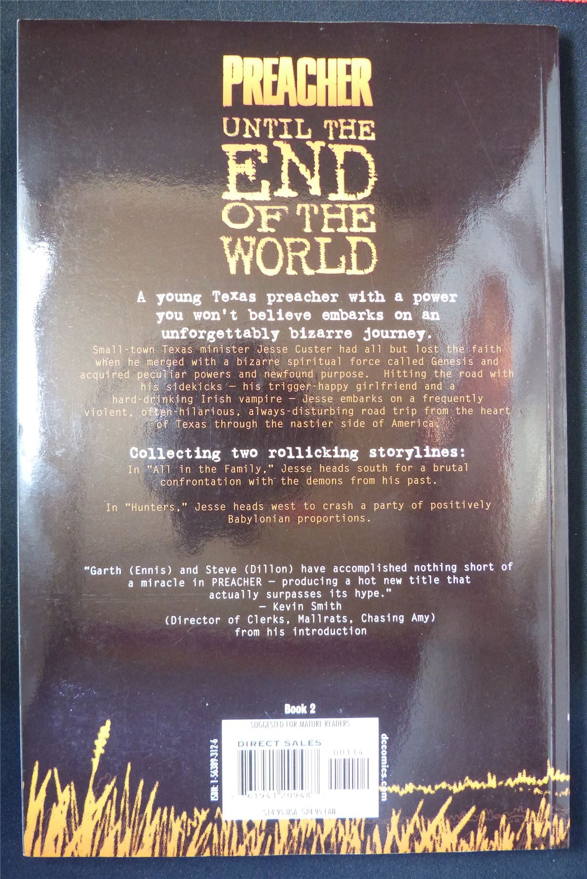PREACHER Book 2: Until the End of the World - Vertigo DC Graphic Softback #24F