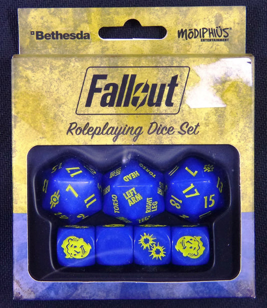 Fallout Roleplaying Dice Set - Roleplay - RPG #18A