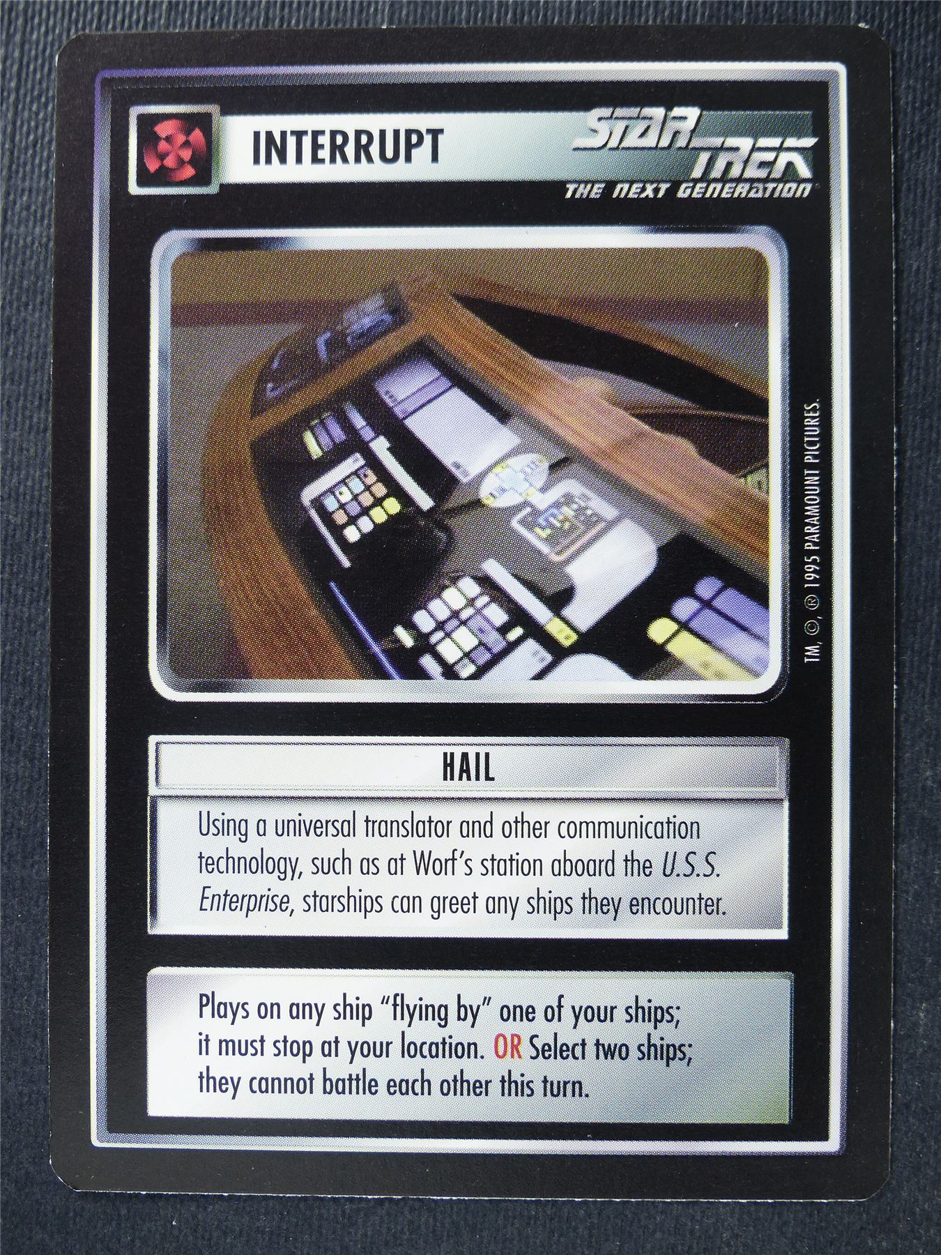 Hail - NG - Star Trek Card #4SV