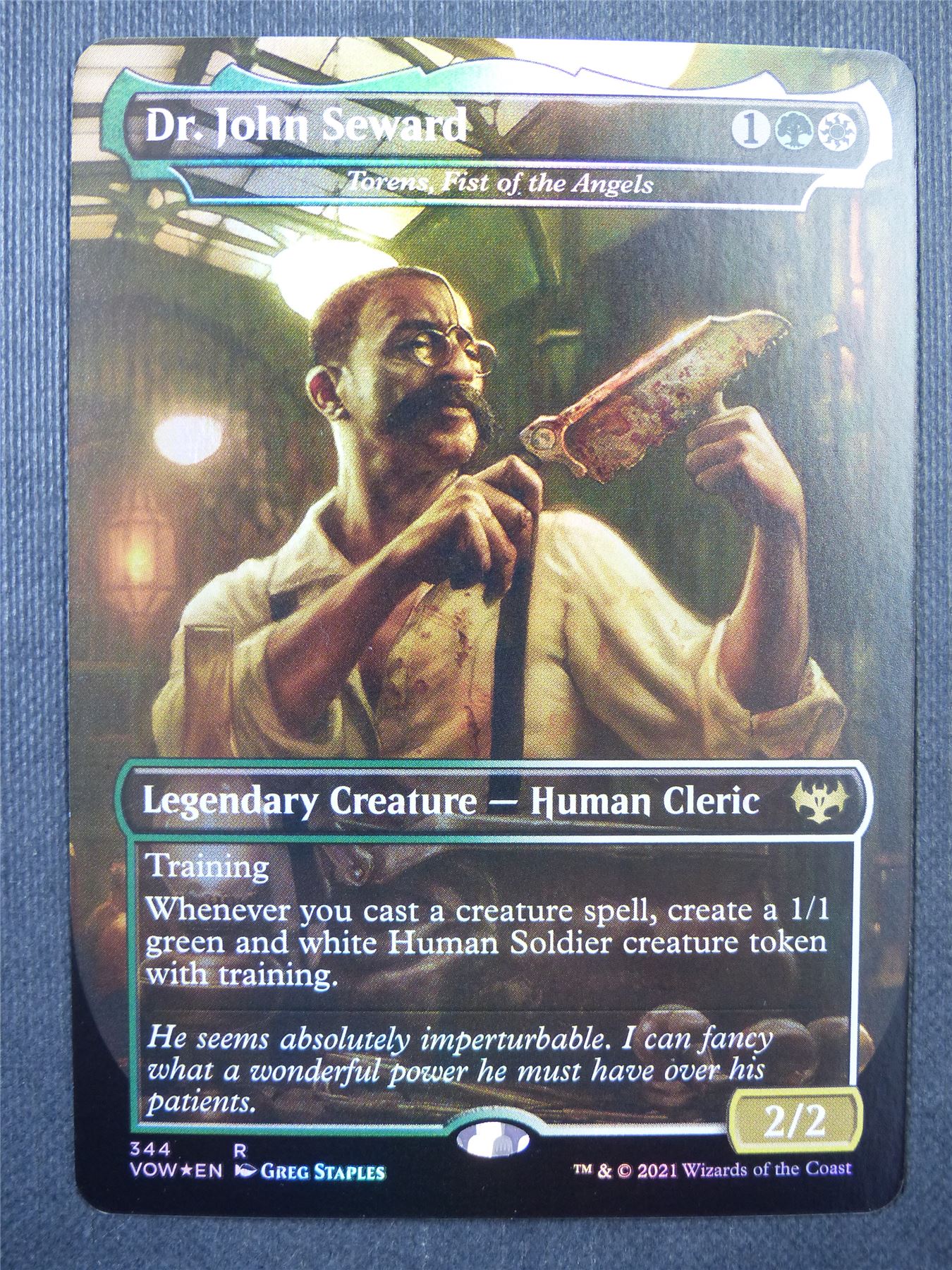 Dr. John Seward Showcase Foil - Mtg Card #6I3