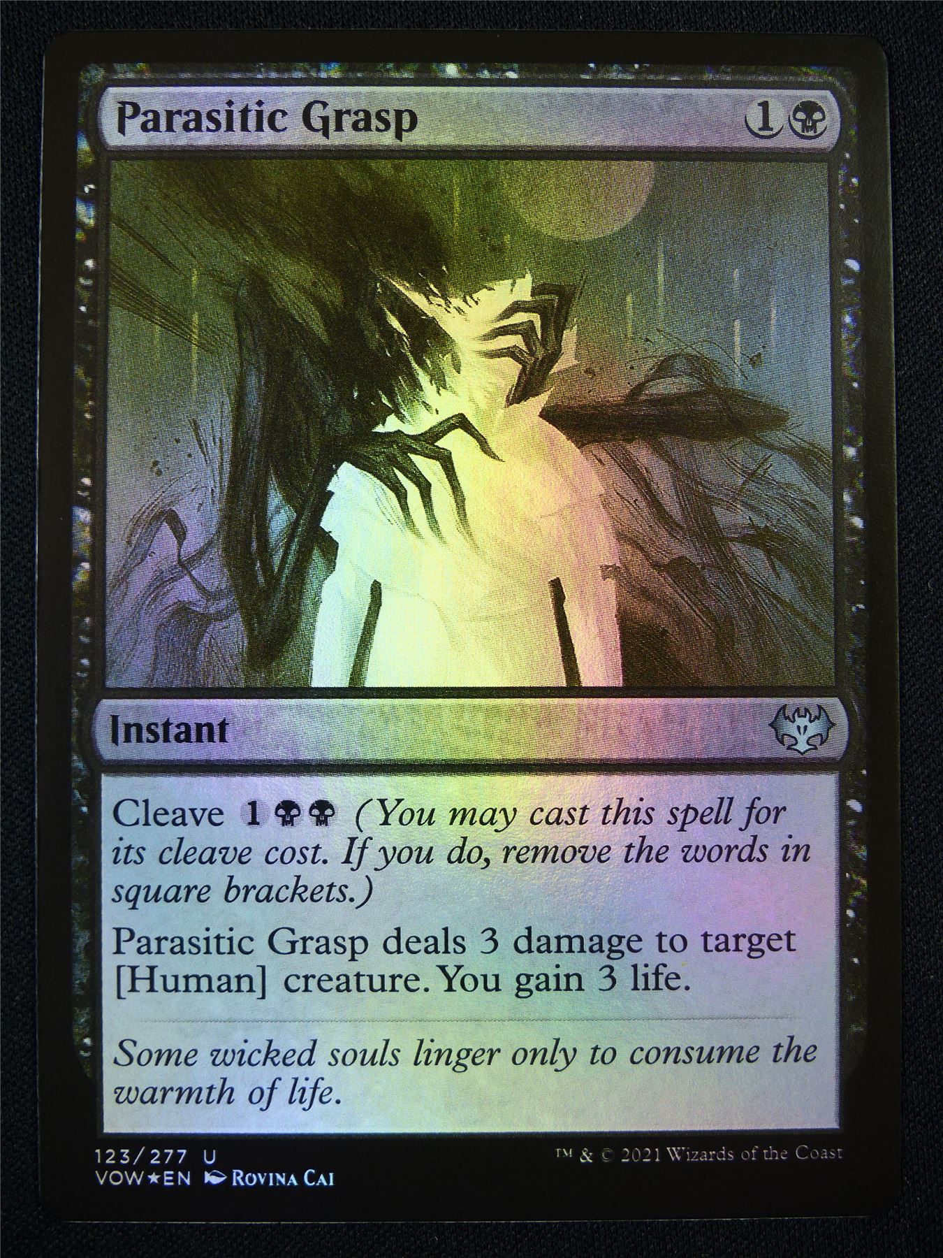 Parasitic Grasp Foil - Mtg Card #1NI