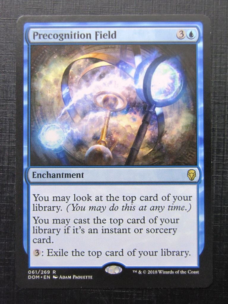 Precognition Field - Mtg Magic Card # 13C57