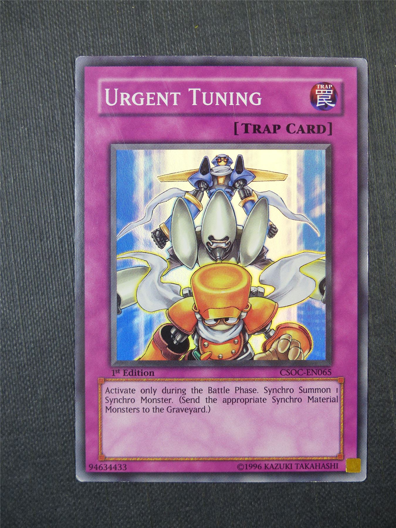 tuning yugioh card Urgent Tuning