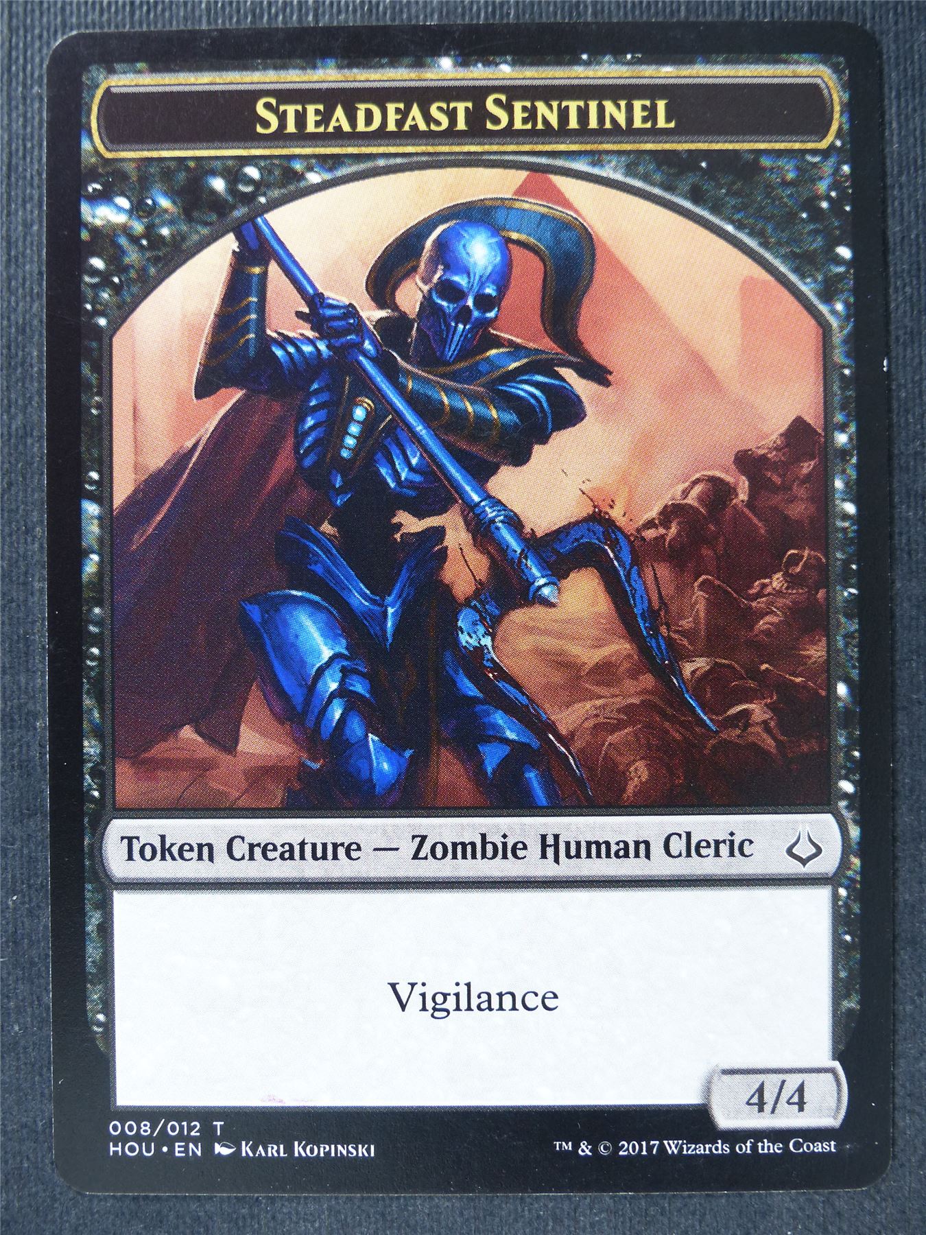 Steadfast Sentinel Token - Mtg Card #1SV