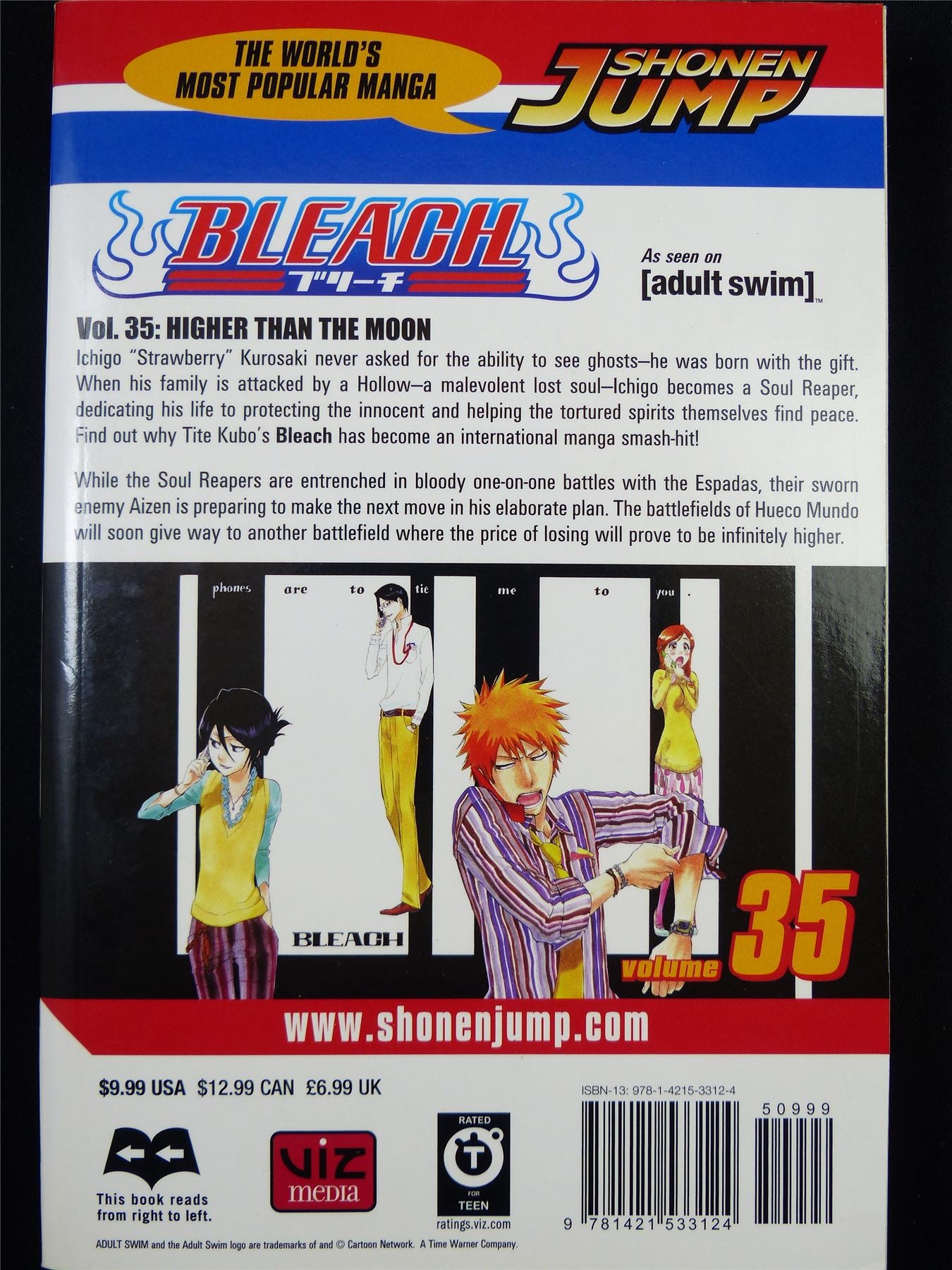BLEACH Volume 35 - Shonen Jump Viz Manga #3J9