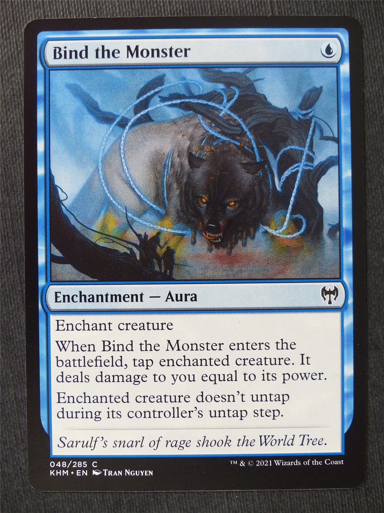 Bind the Mosnter - Mtg Magic Cards #1