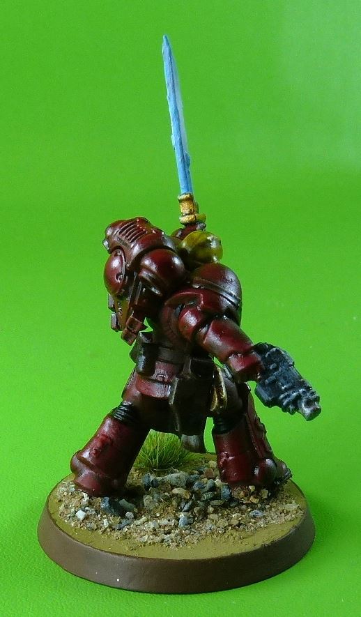 Blood Angels Primaris Lieutenant Tolmeron painted - Warhammer 40K #1JP