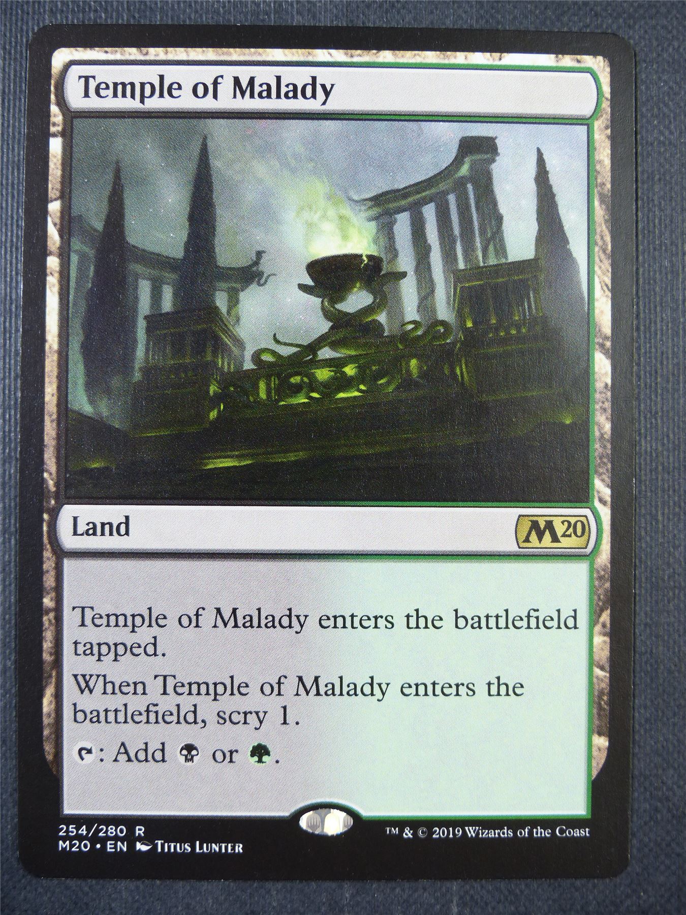 Temple of Malady - Mtg Card #704
