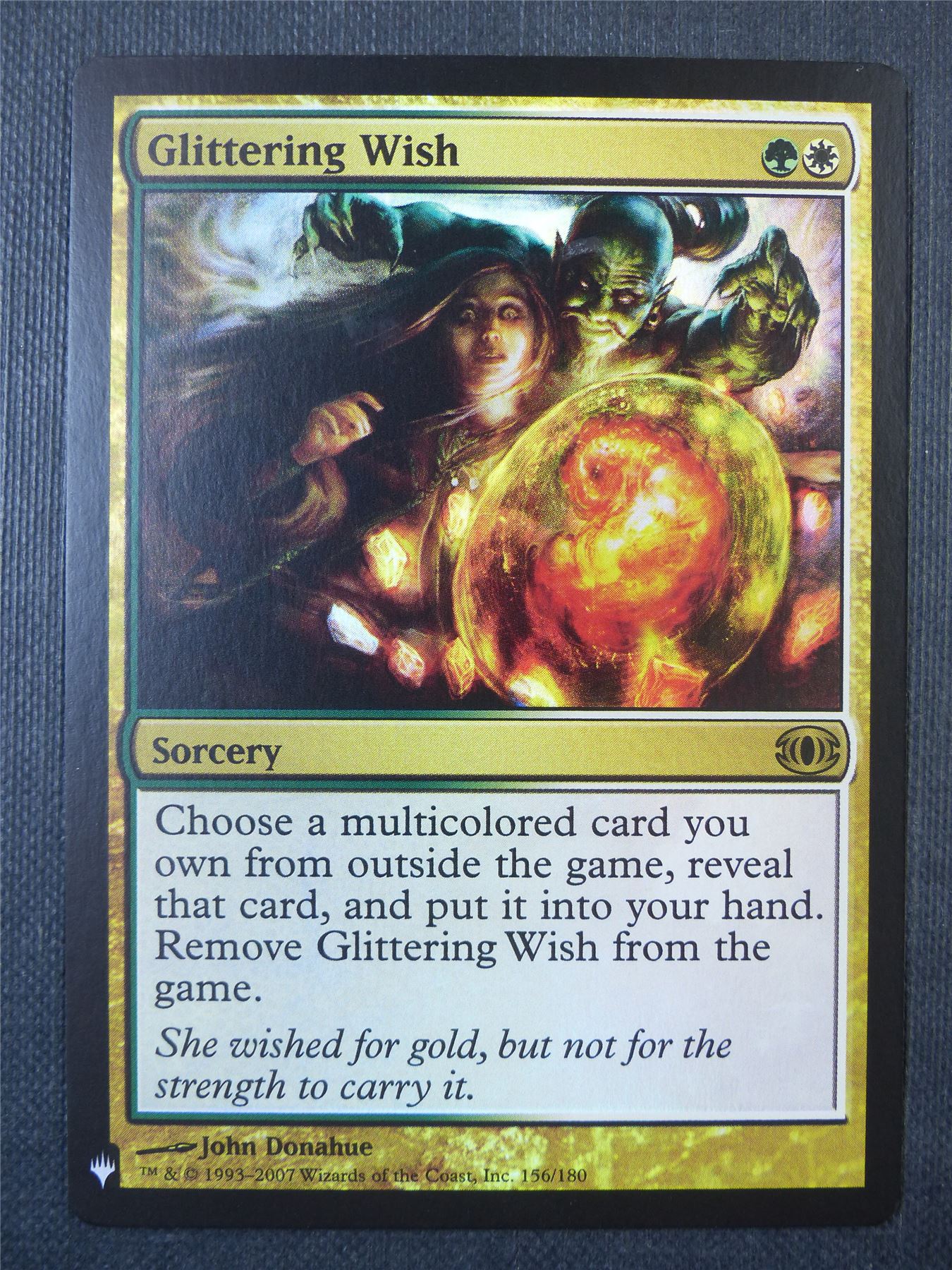 Glittering Wish Foil - The List - Mtg Card #8Q7