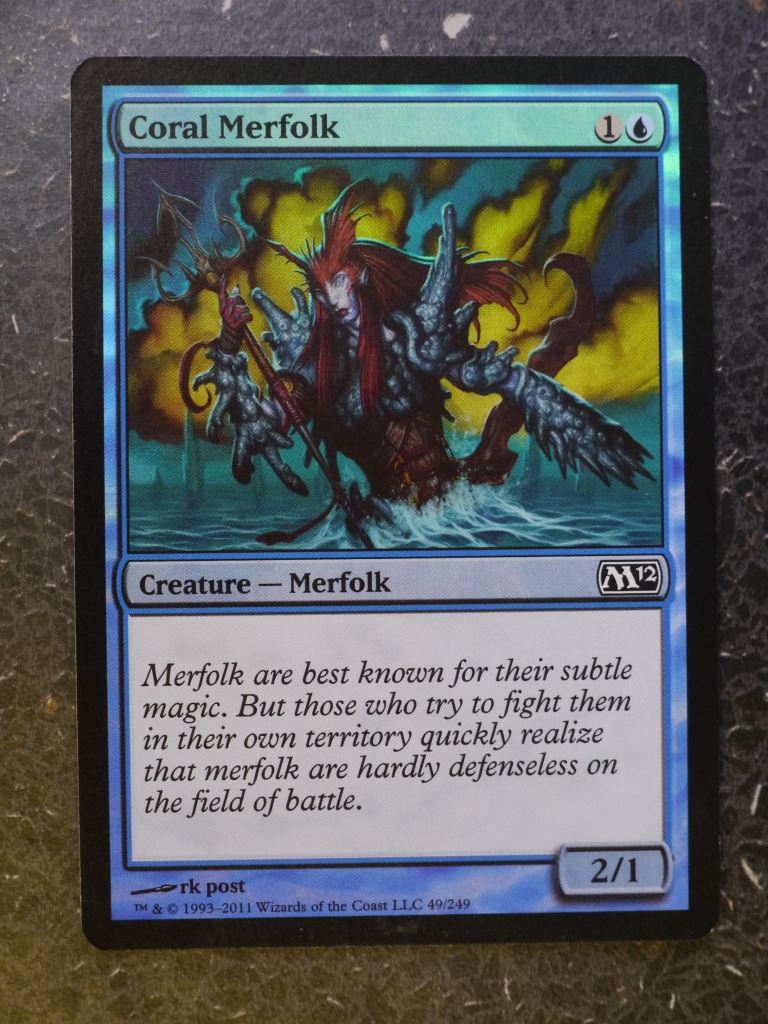 MTG Cards: CORAL MERFOLK FOIL # 5E98