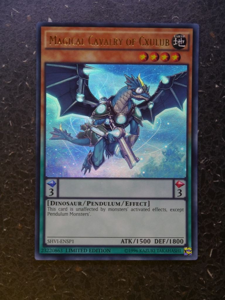 Yugioh Cards:MAGICAL CAVALRY OF CXULUB SHVI SUPER RARE # I32