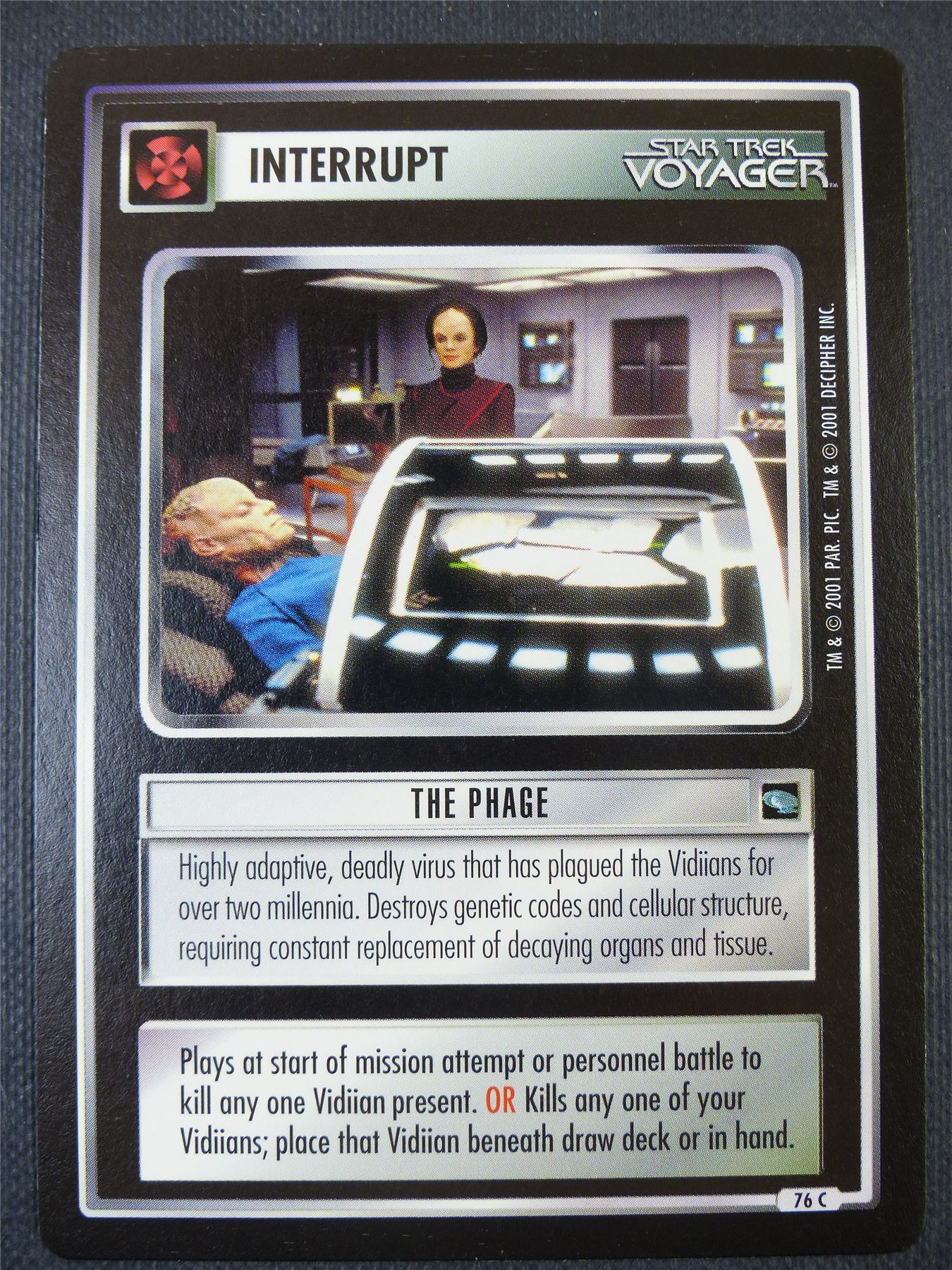 The Phage - Voyager - Star Trek Card #67N