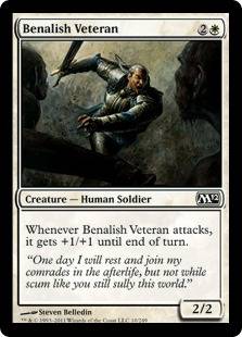 Mtg : 4x M12 Benalish Veteran