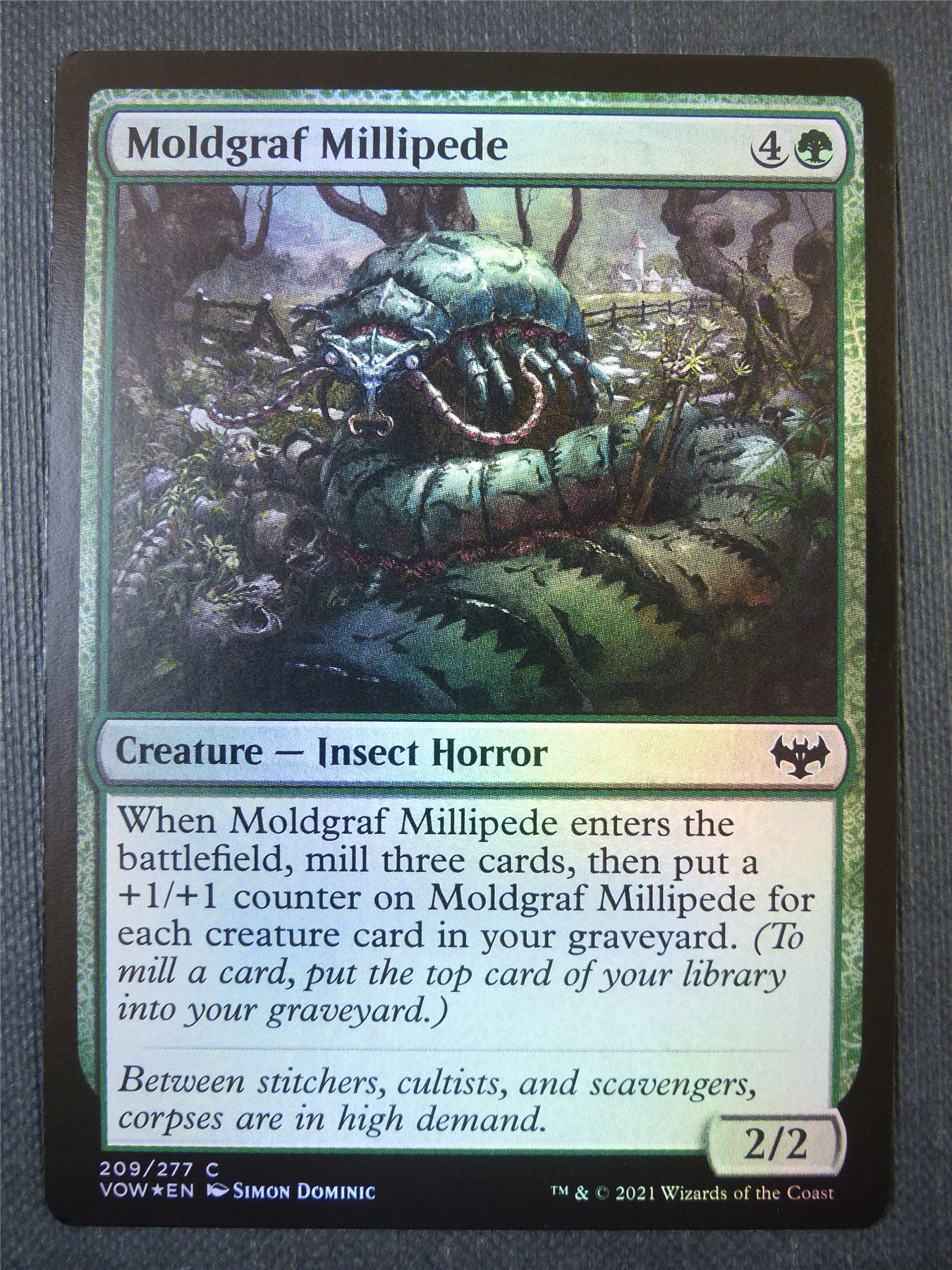 Moldgraf Millipede Foil - Mtg Card #99B