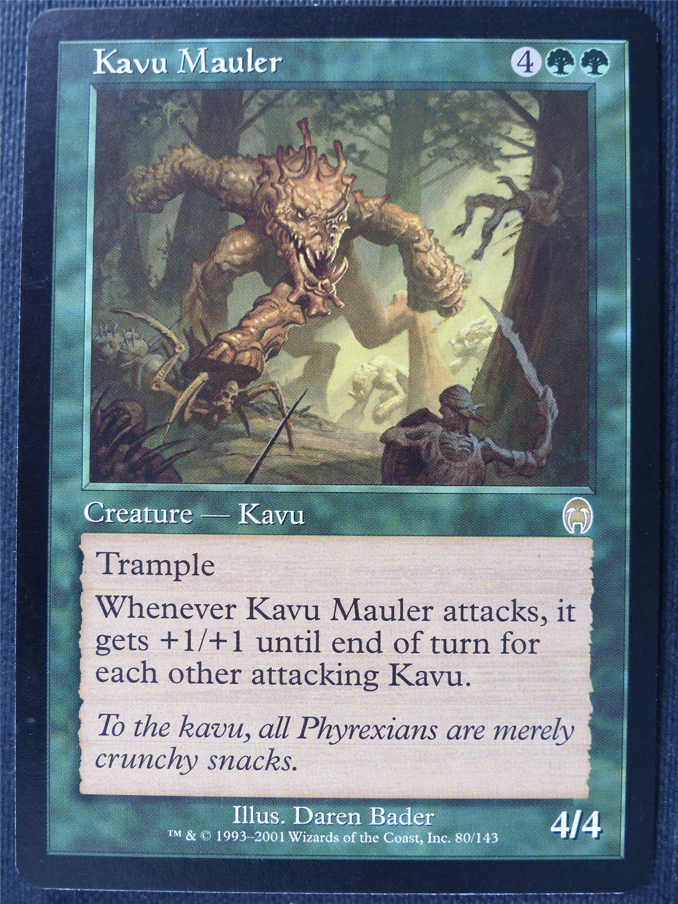 Kavu Mauler - Mtg Card #226