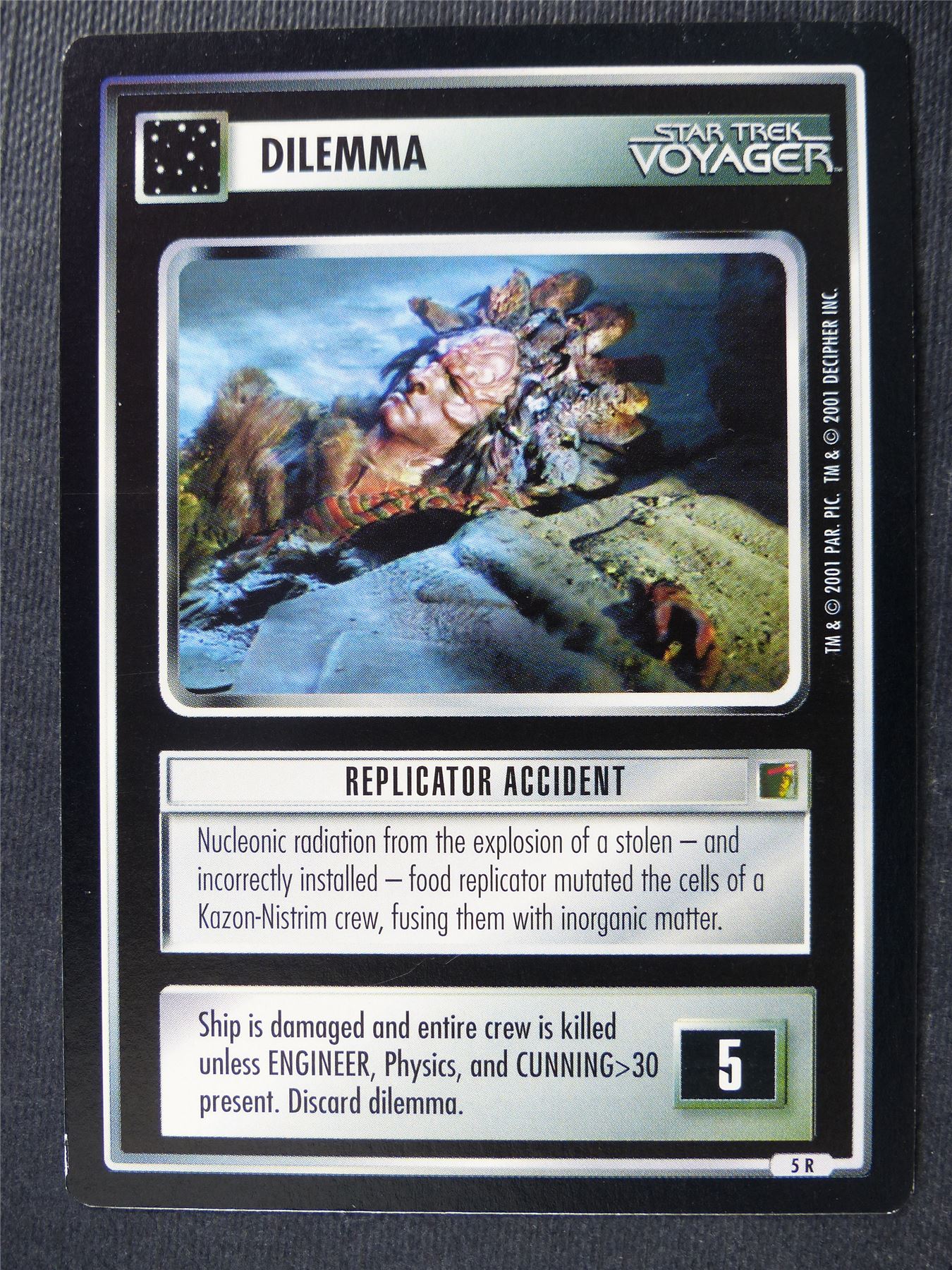 Replicator Accident - Voyager - Star Trek Card #4WU