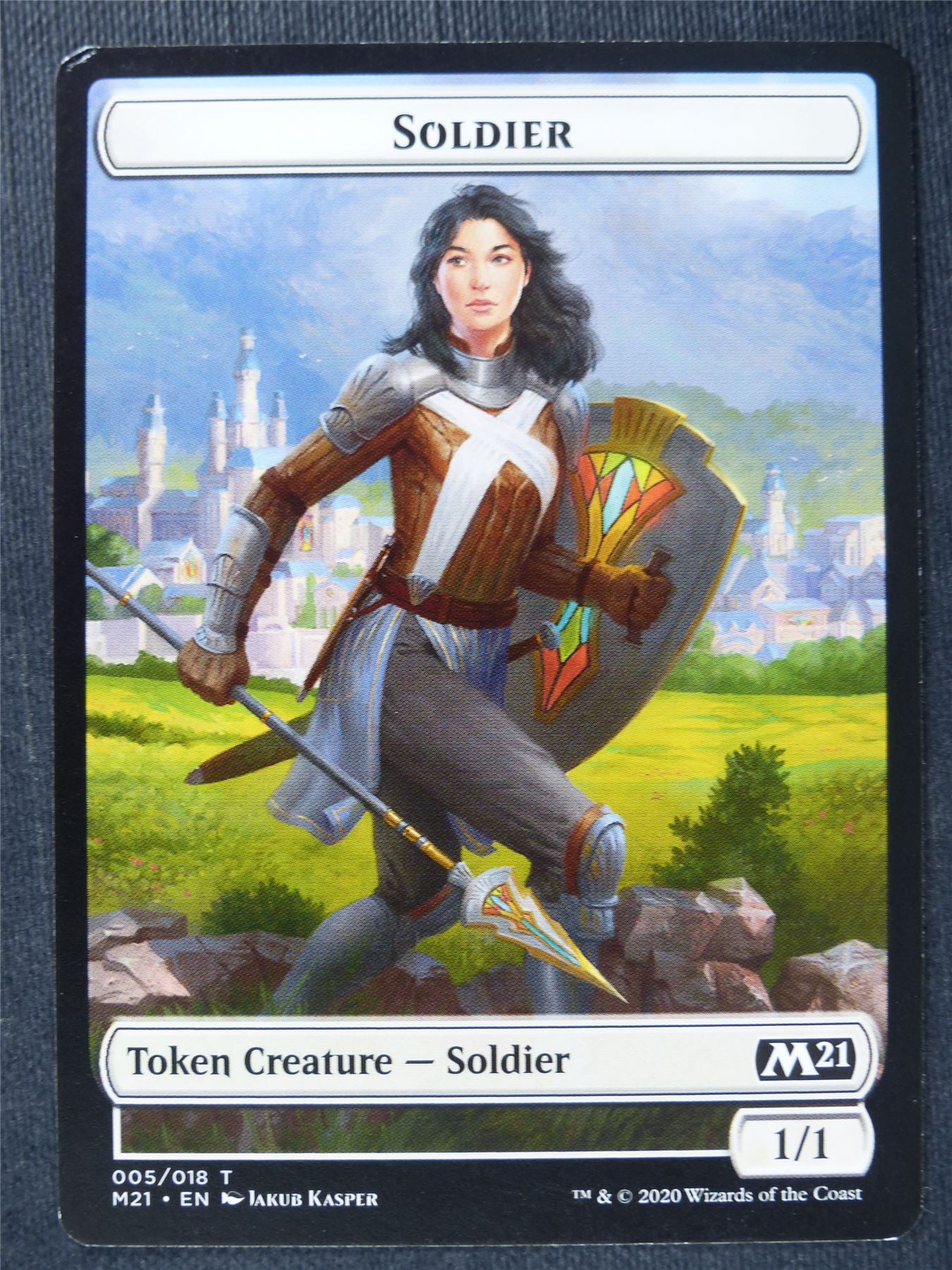 Soldier Token - Mtg Magic Cards #PX