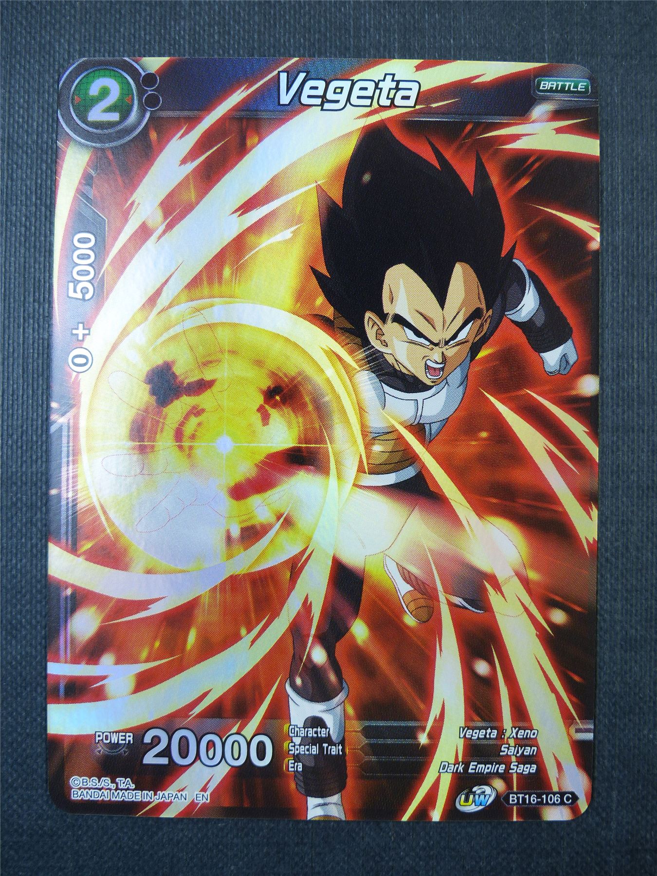 Vegeta Foil - Dragon Ball Super Card #3M