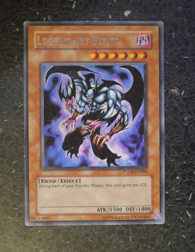legendary fiend yugioh card YuGiOh Cards: LEGENDARY FIEND PTDN RARE # G97
