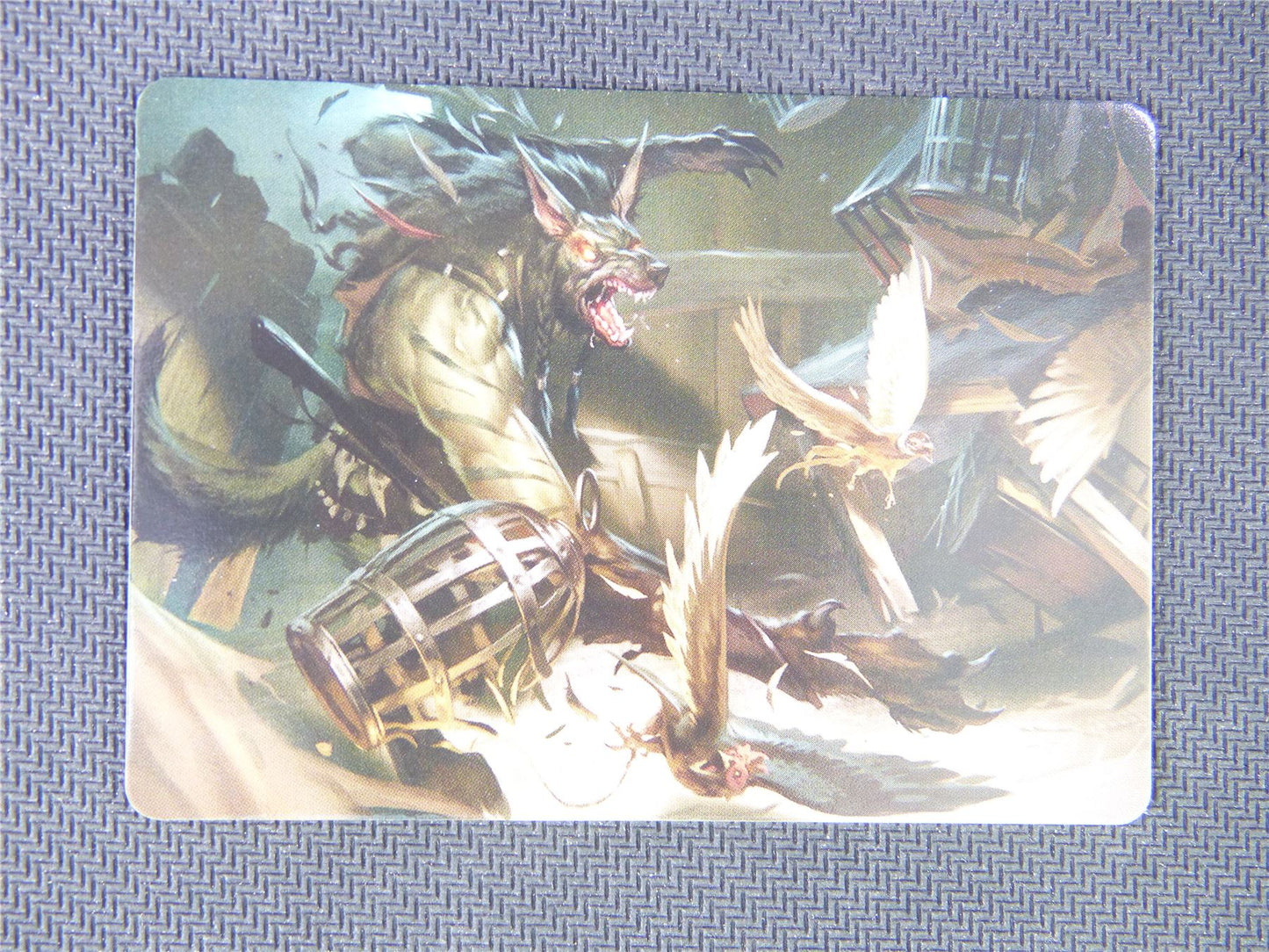 Wing Shredder Art Card 55 - Innistrad Midnight Hunt Art Series - Mtg Card #3DS