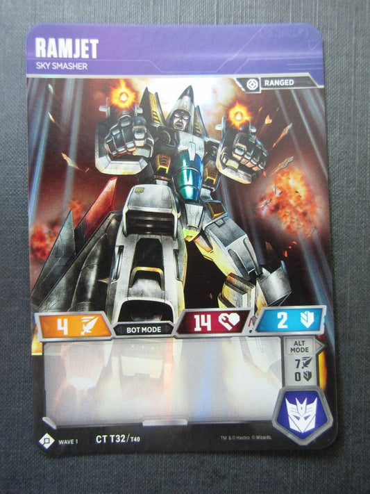 Ramjet CT T32/T40 - Transformers Cards # 7C45