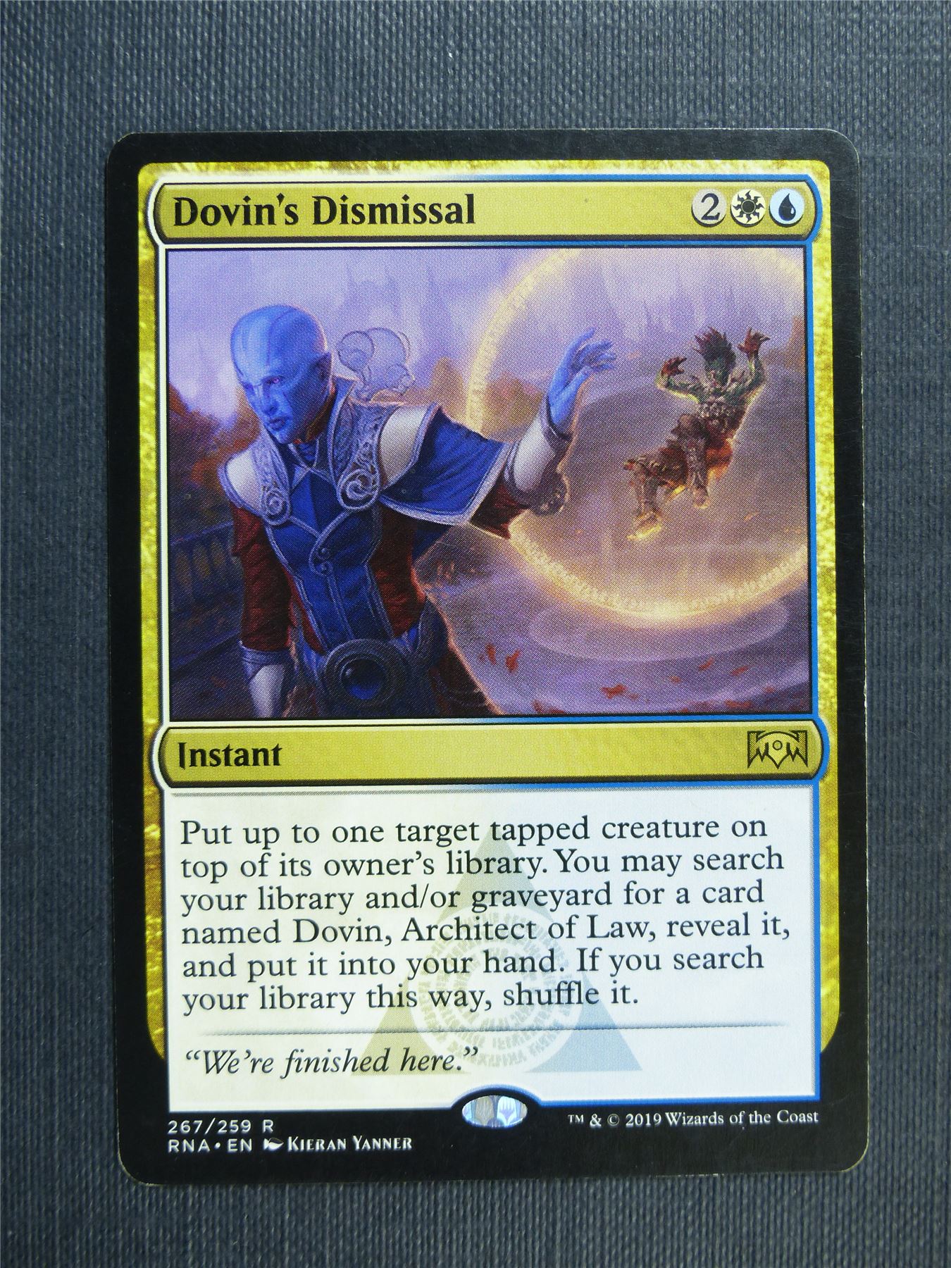 Dovin's Dismissal - Mtg Magic Cards #NS