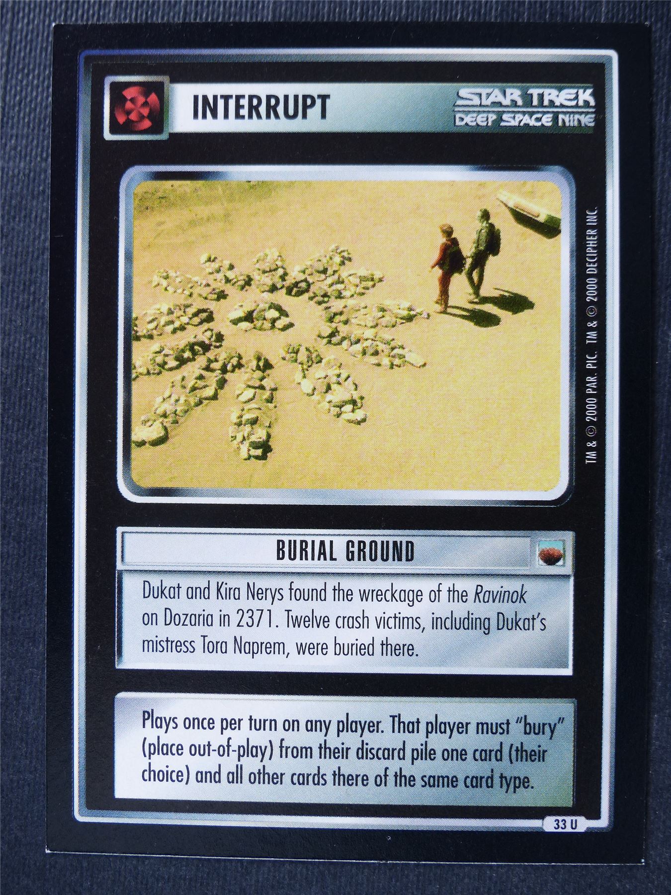 Burial Ground - DS9 - Star Trek Card #4WV