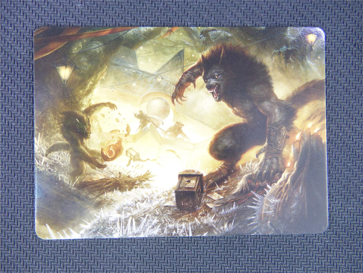 Storm the Festival Art Card 54 - Innistrad Midnight Hunt Art Series - Mtg Card #3DR