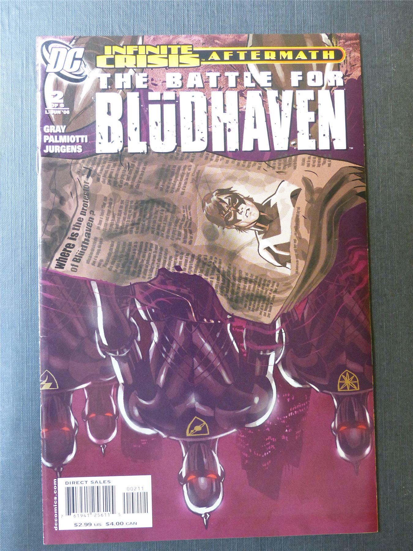The Battle of BLUDHAVEN #2 - DC Comics #1Z8