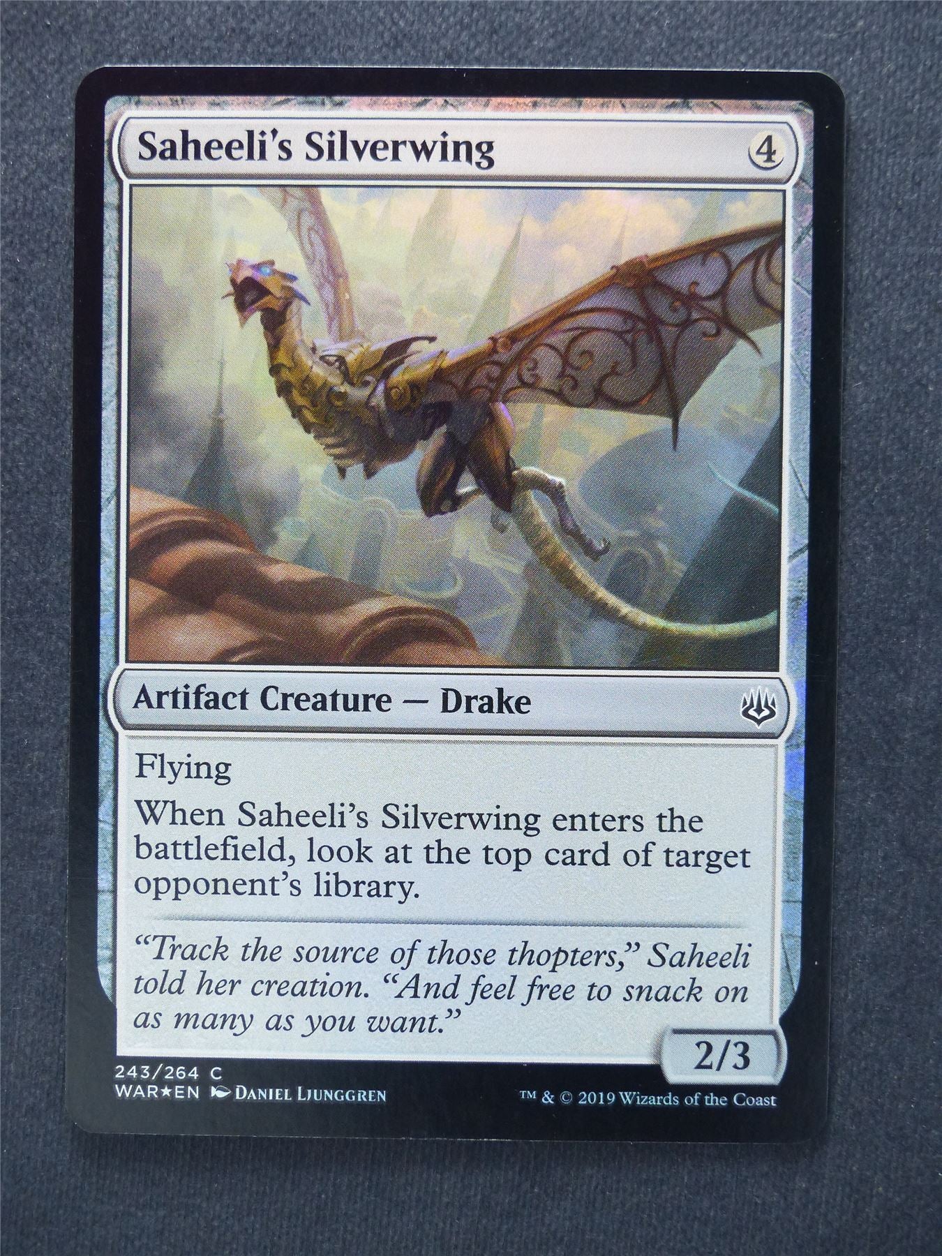Saheeli's Silverwing Foil - Mtg Magic Cards #TL