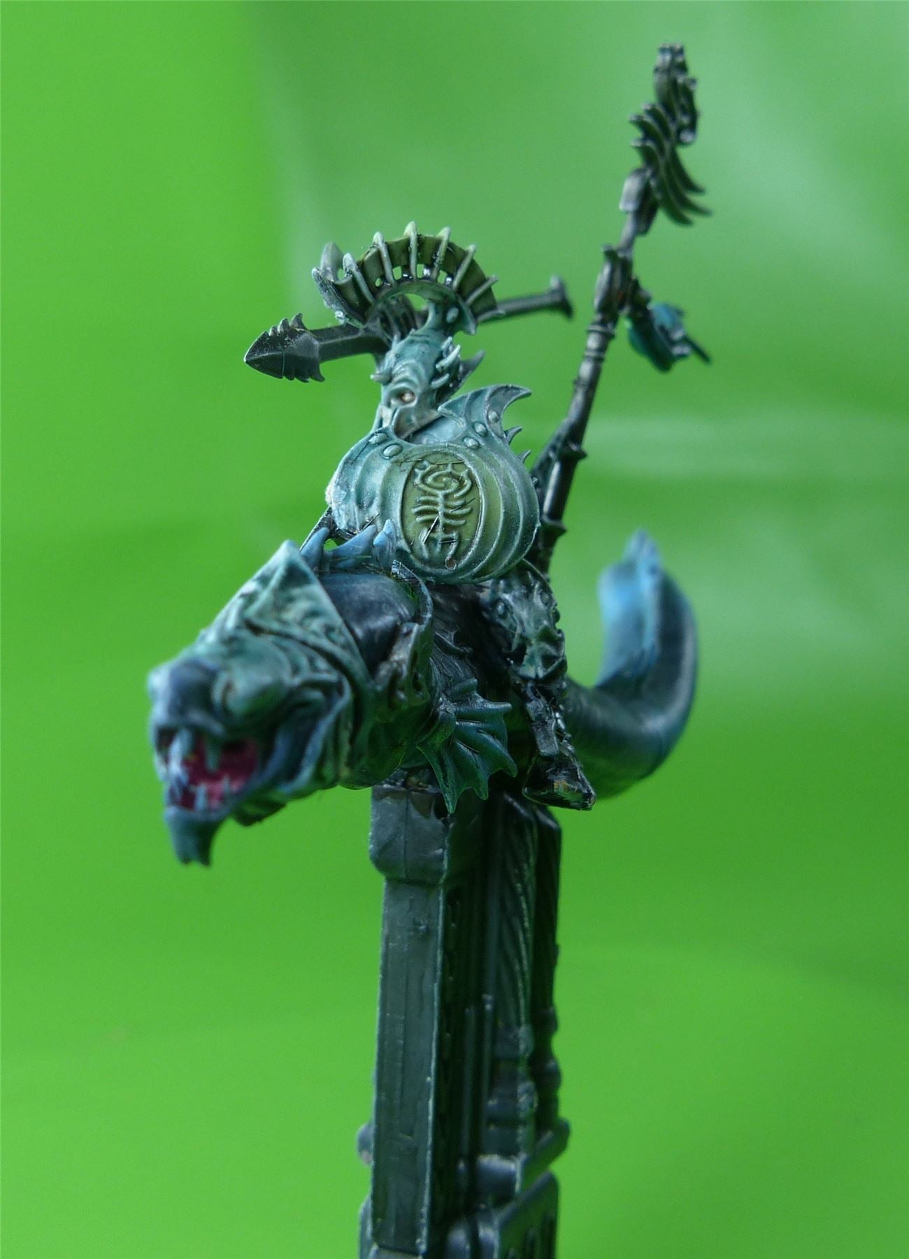 Idoneth Deepkin Akhelian Morrsarr Guard Painted - Warhammer AoS 40k #84R