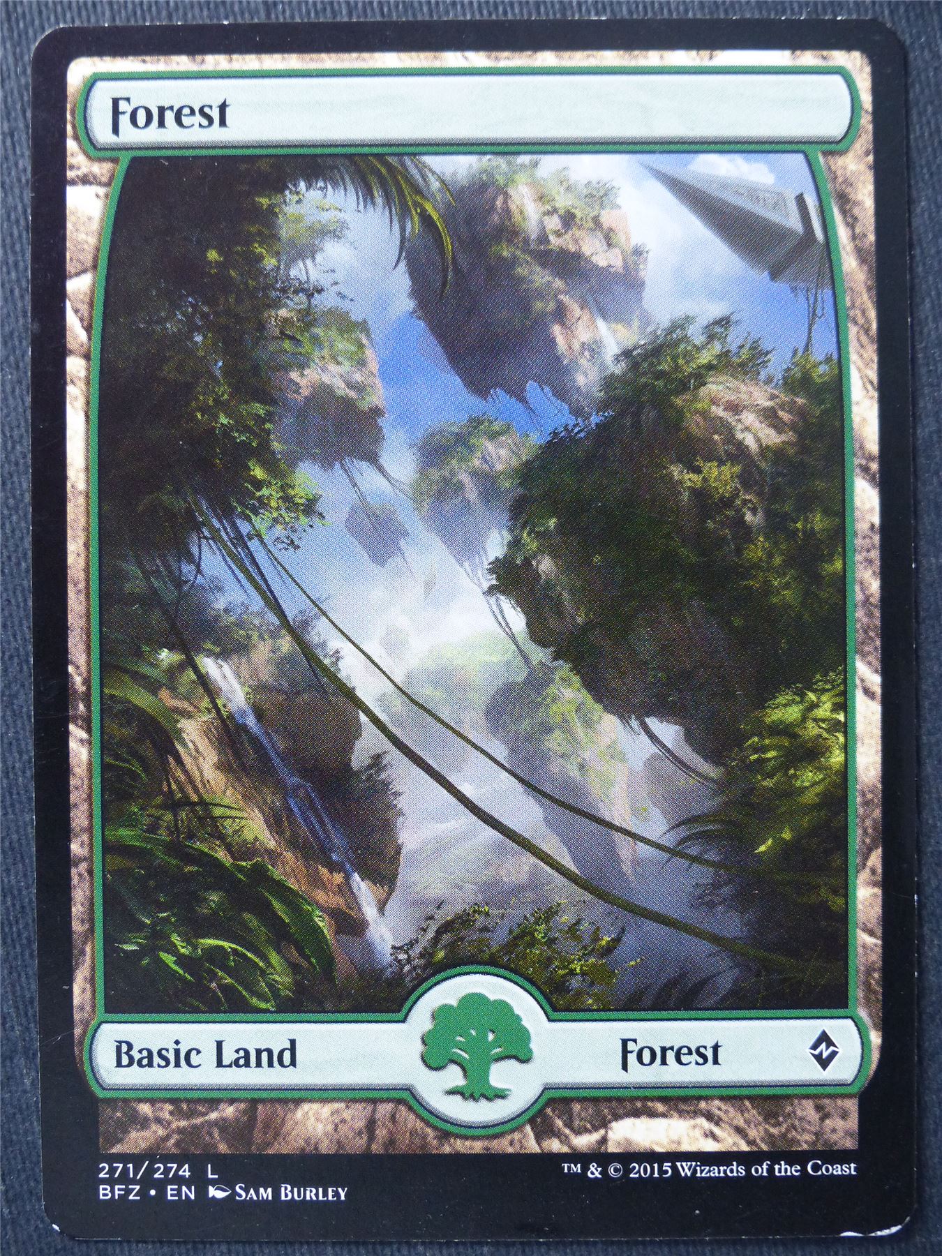 Forest Full Art 271/274 - Mtg Magic Cards #D6