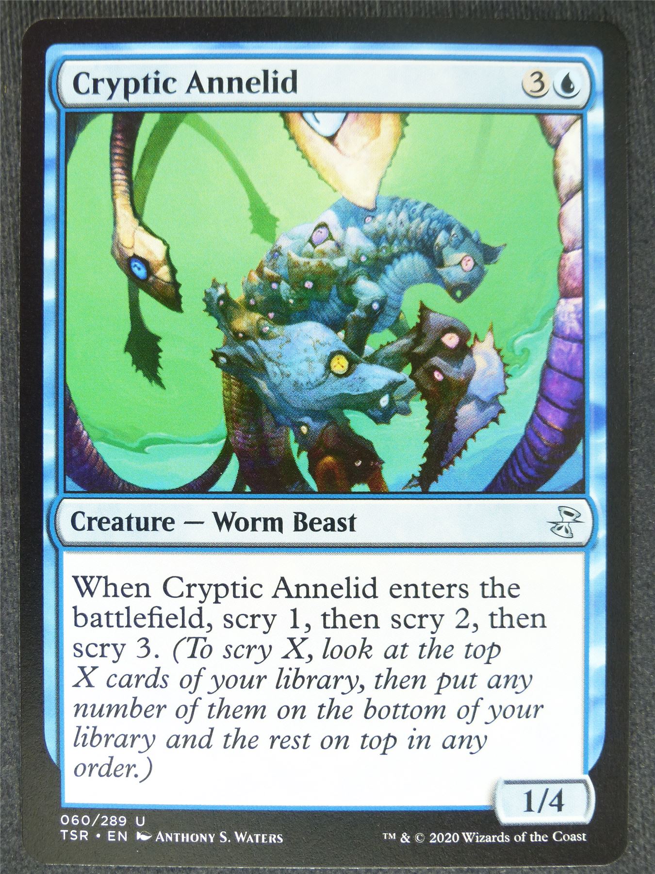 Cryptic Annelid - Remastered - Mtg Magic Cards #R8