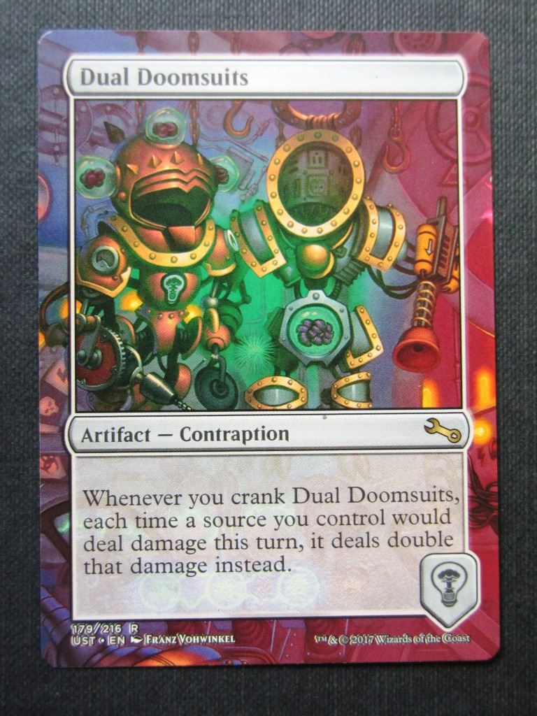 Dual Doomsuits - Mtg Magic Cards #XD