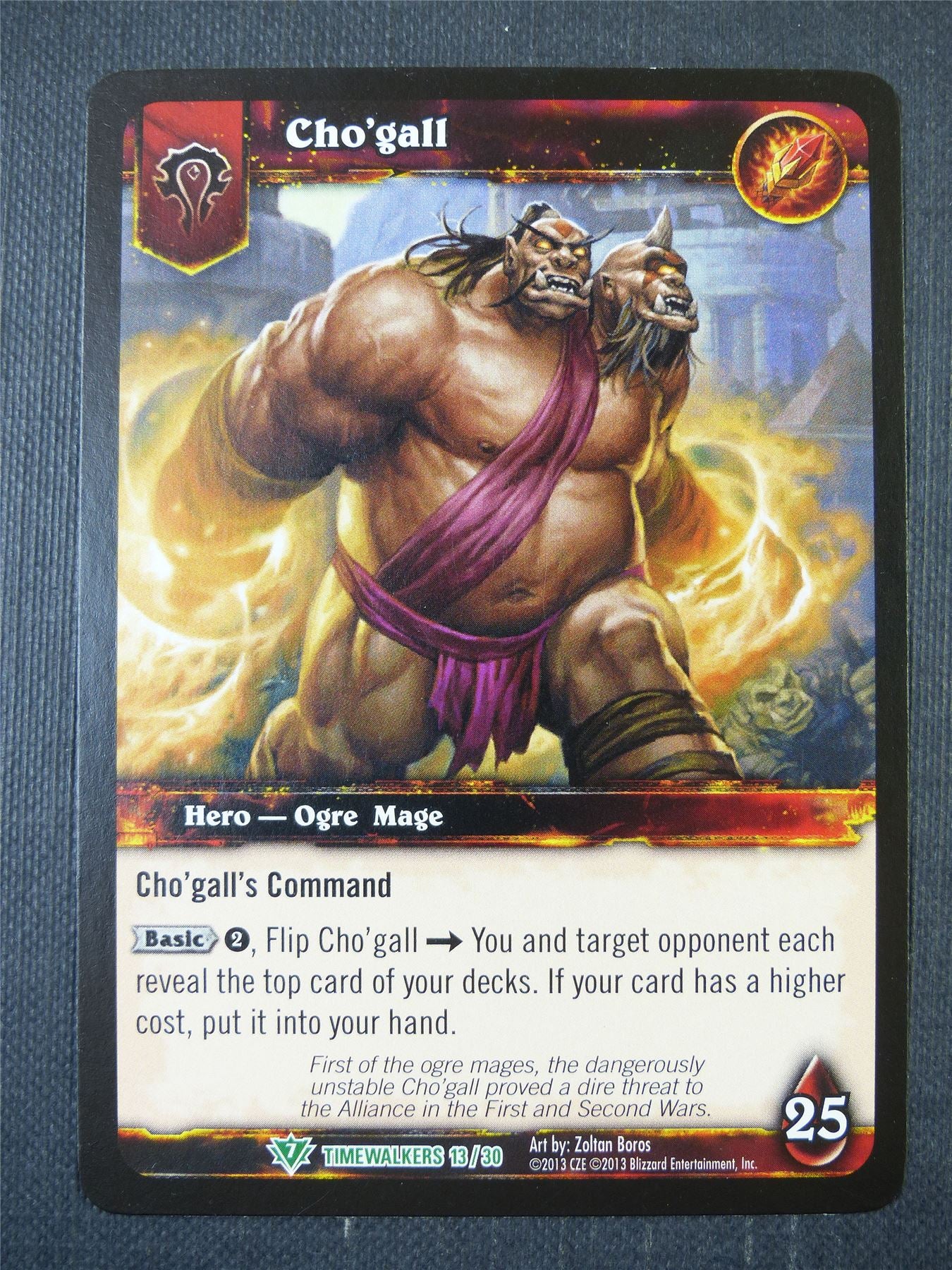 Cho'gall 13/30 - WoW Card #1AS