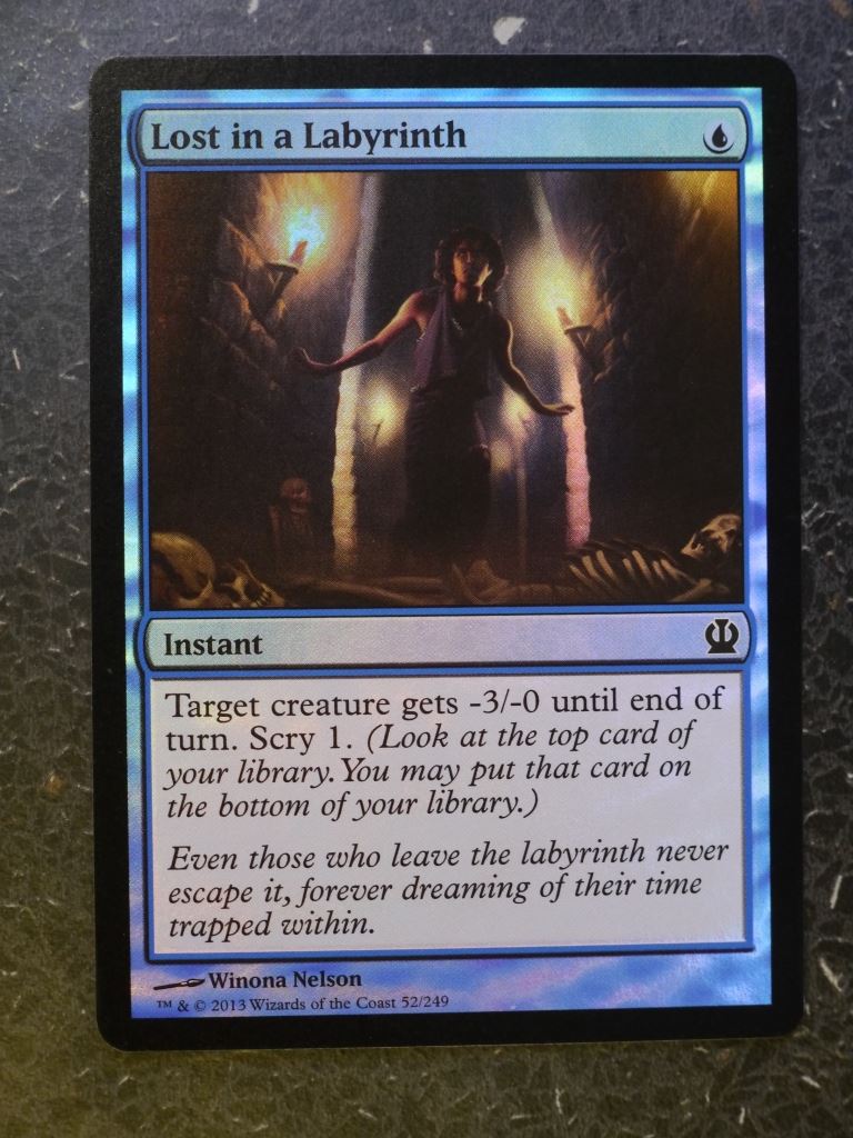 MTG Cards: LOST IN A LABYRINTH FOIL # 5F9