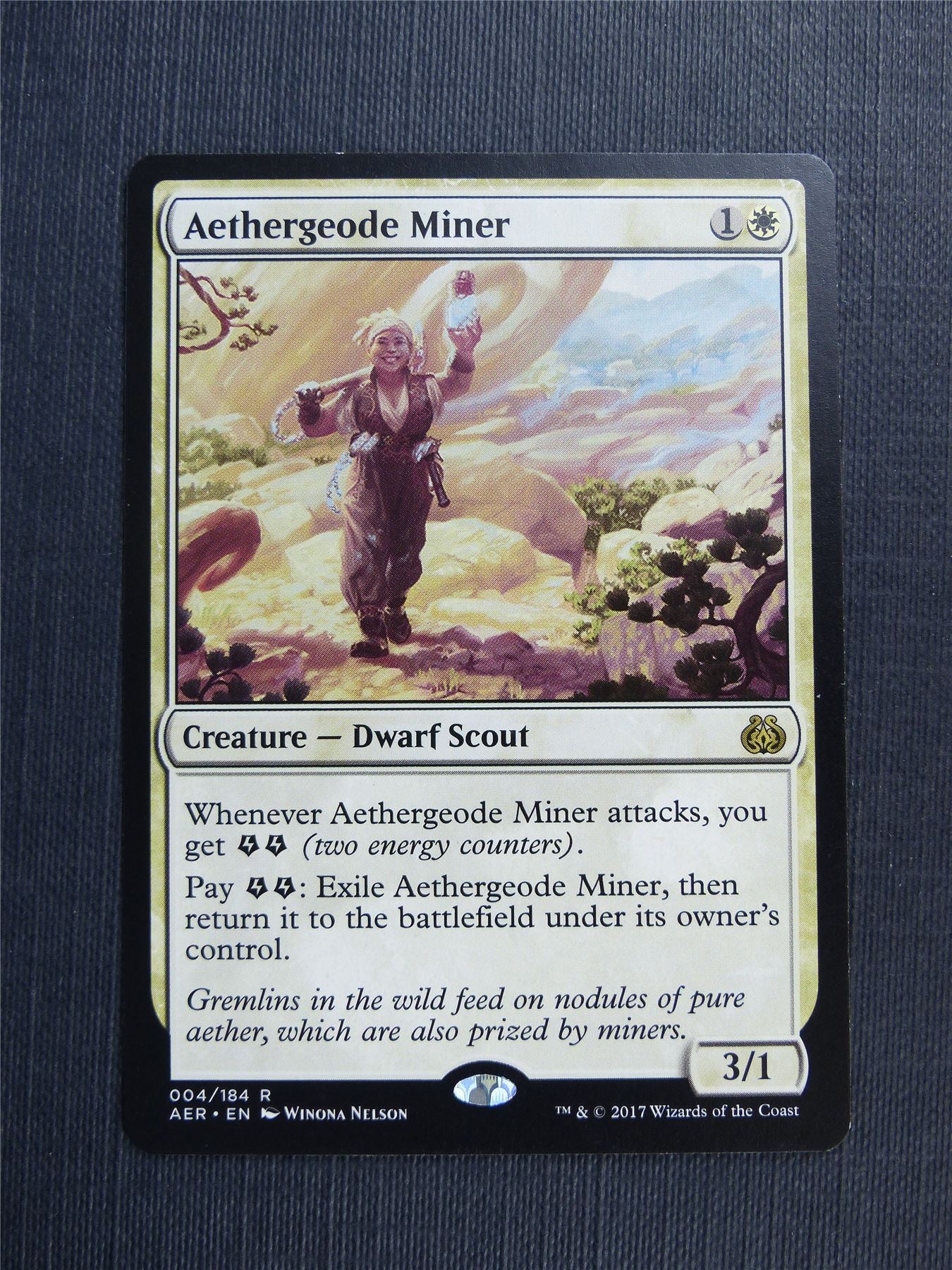 Aethergeode Miner - Mtg Magic Cards #4KD