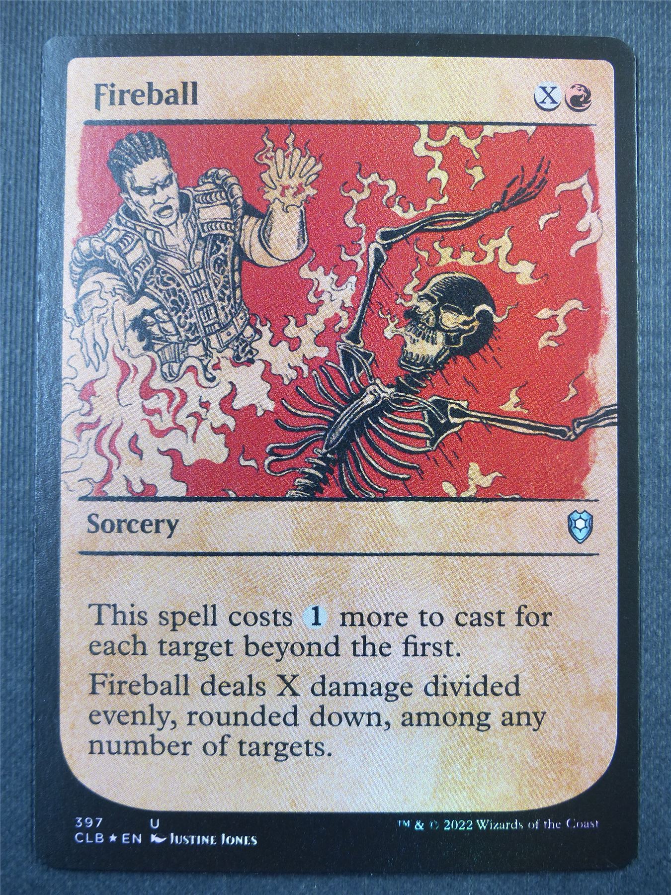 Fireball Showcase Foil - Mtg Card #3KK