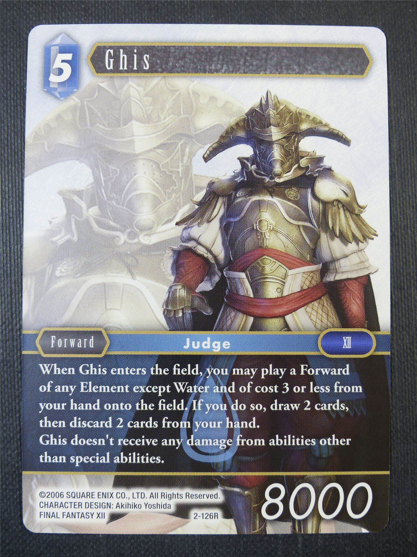 Ghis 2-126R - Final Fantasy Card #9CW