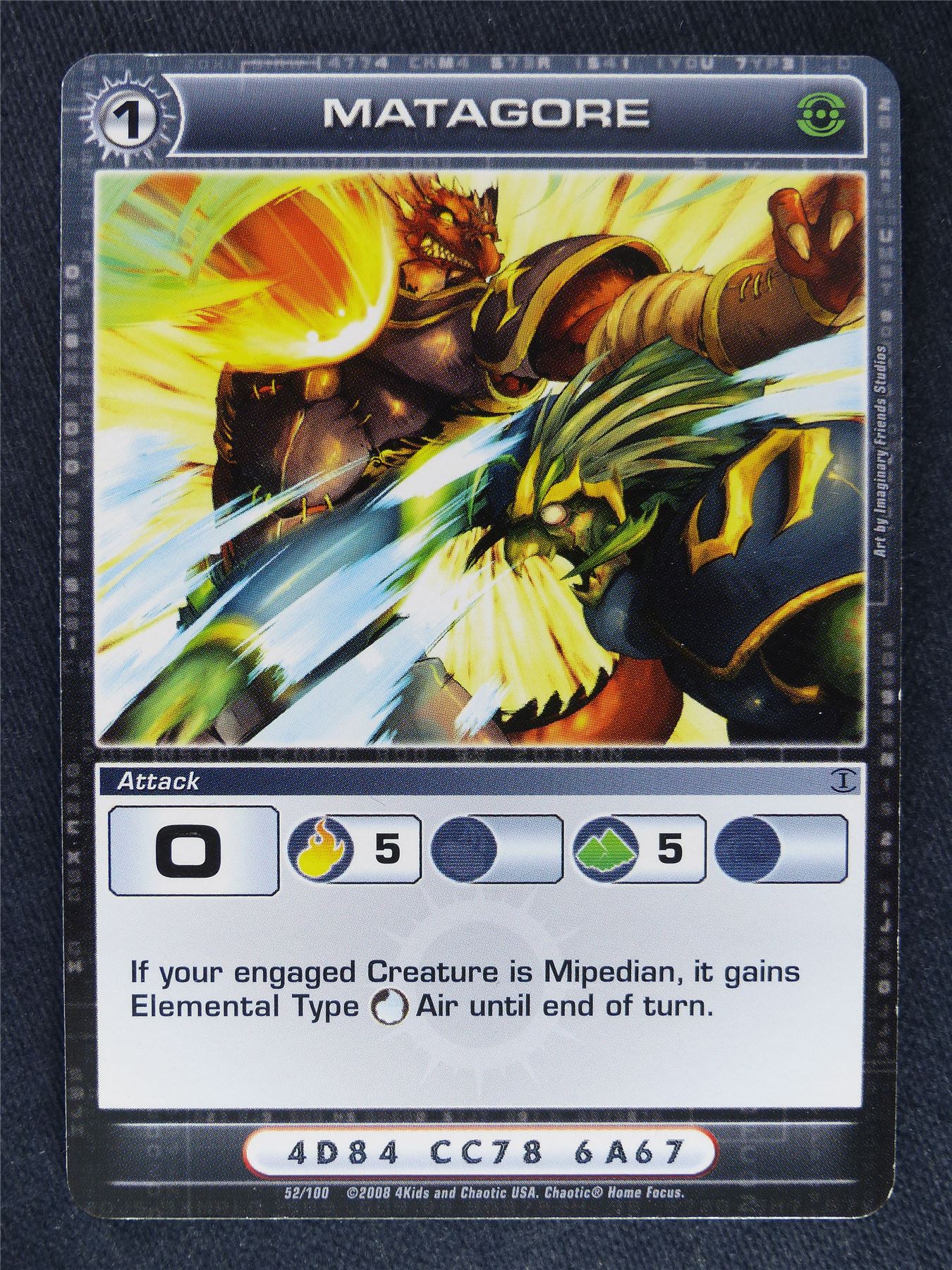 Matagore 52/100 - Chaotic Cards #IL