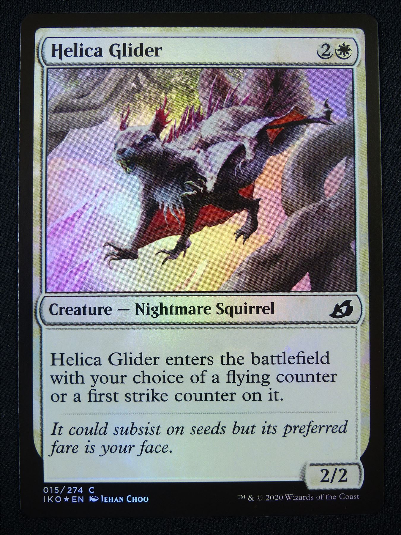 Helica Glider Foil - Mtg Card #1L0