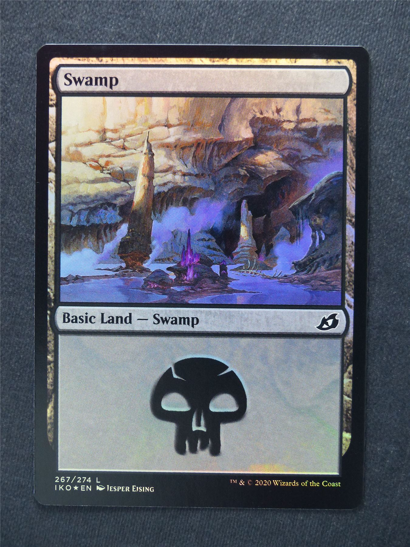 Swamp 267/274 Foil - Mtg Magic Cards #YJ
