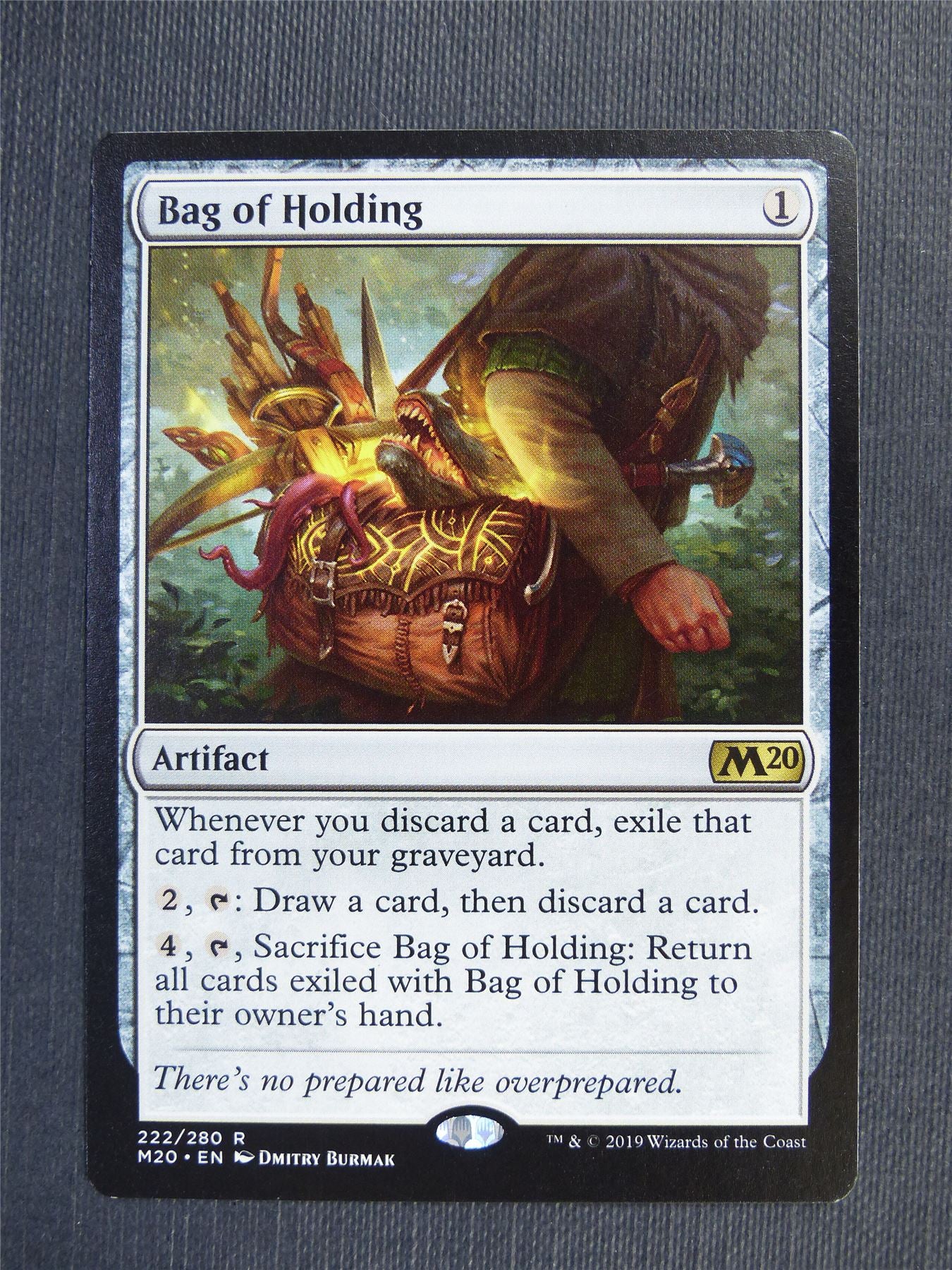 Bag of Holding - Mtg Magic Cards #3SQ