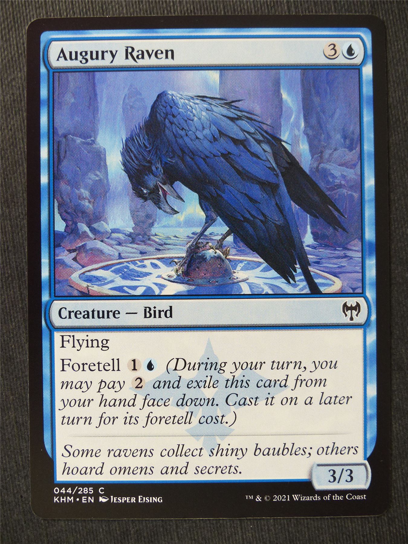 Augury Raven - Mtg Magic Cards #A