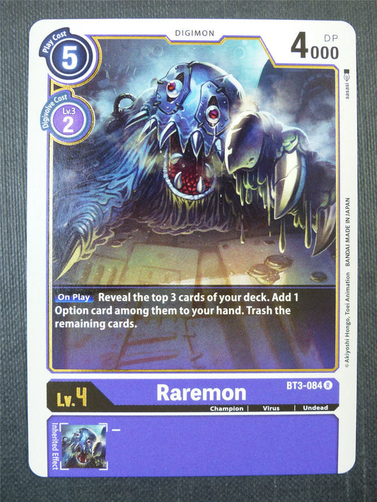 Raremon BT3-084 R - Digimon Card #905
