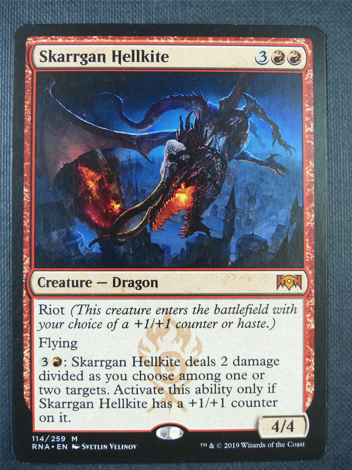 Skarrgan Hellkite - Mtg Card #6ZK