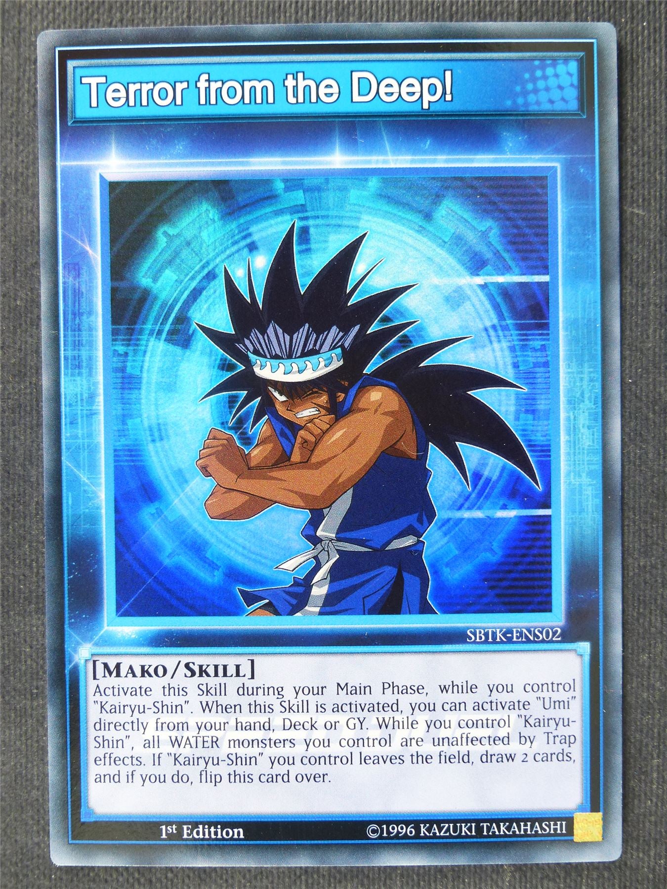 Terror from the Deep! SBTK Super Rare - 1st ed Yugioh Cards #38W